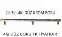 4'Lü Düz Boru