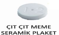 Çıt Çıt Meme Seramik Plaket