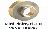 Mini Prinç Filtre Vanalı Kapak