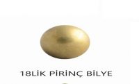 18'Lik Pirinç Bilye