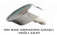 100 Bar Arkadan Çıkışlı Yağlı Saat