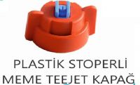 Plastik Stoperli Meme Teejet Kapağı